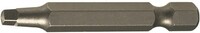 #1 SQUARE X 1-15/16" LONG WITH 1/4" HEX SHANK POWER BIT