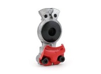 UNIVERSAL CAST ALUMINUM GLADHAND RED WITH 1/2" N.P.T.
