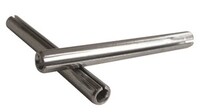 3/8" X 1" SLOTTED SPRING(ROLLED) PIN ZINC PLATED