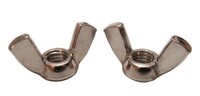 10-24 STAINLESS STEEL WING NUT 18-8(304)