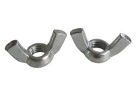 6-32 COLD FORGED WING NUT GRADE 2 ZINC PLATED