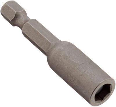 13MM MAGNETIC NUTSETTER X 2-9/16" LONG WITH 1/4" HEX SHANK POWER BIT