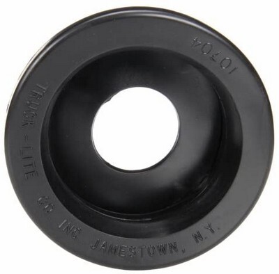 TRUCK-LITE 2-1/2" OPEN BACK RUBBER LIGHT GROMMET 3" HOLE SERIES 10