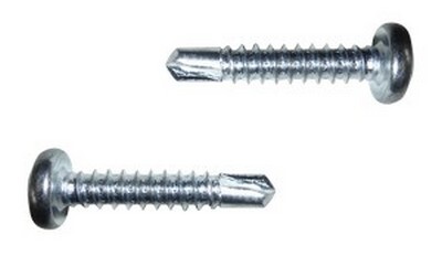 1/4"(#14) X 1-1/4" STAINLESS STEEL SQUARE DRIVE PAN HEAD SELF-DRILLING SCREW 410