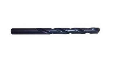 11/64" X 3-1/4" LONG HEAVY DUTY BLACK OXIDE JOBBER LENGTH DRILL BIT TYPE 198