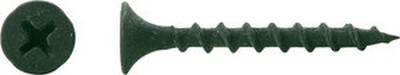 #8 X 3" COARSE THREAD PHILLIPS BUGLE HEAD DRYWALL SCREW GRAY PHOSPHATE