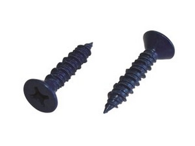 1/4" X 2-3/4" PHILLIPS FLAT HEAD CONCRETE SCREW BLUE FINISH