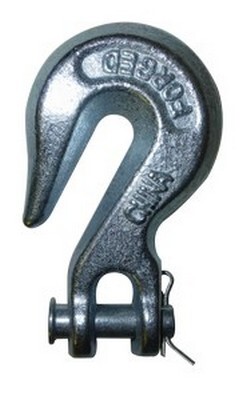 3/8" CLEVIS GRAB HOOK GRADE 43 ZINC PLATED