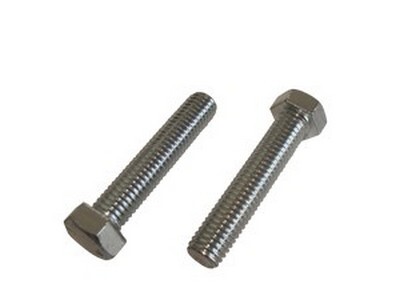 M8-1.25 X 40MM FULL THREAD TAP BOLT GRADE 8.8 DIN 933 ZINC PLATED