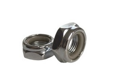 7/16-14 JAM(THIN) NYLON INSERT LOCKING NUT GRADE 2 ZINC PLATED