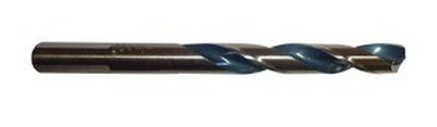 15/32" X 4-3/4" LONG BLACK & GOLD MECHANICS LENGTH DRILL BIT WITH 3-FLATS TYPE 175-AG