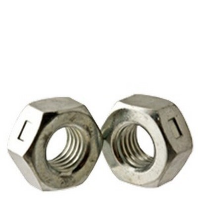 1/2-20 REVERSIBLE LOCK NUT LOW CARBON ZINC PLATED