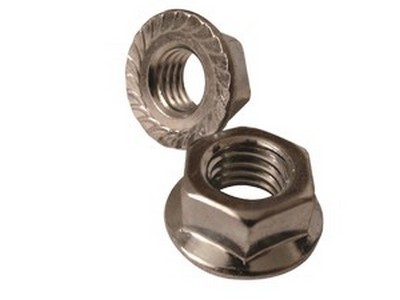 M12-1.75 SERRATED FLANGE LOCKING NUT GRADE 8.8 ZINC PLATED