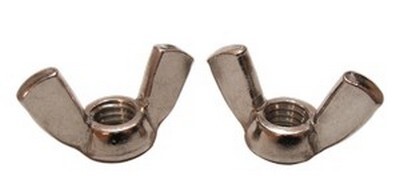 3/8-16 STAINLESS STEEL WING NUT 18-8(304)