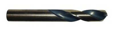 7/32" X 2-3/8" LONG BLACK & GOLD SCREW MACHINE LENGTH DRILL BIT TYPE 135-AG