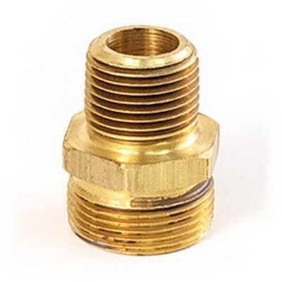 3/8" HOSE X 1/2" N.P.T. MALE ADAPTER FOR H338 AIR BRAKE SWIVEL FITTING