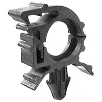 BLACK NYLON WIRE LOOM ROUTING CLIP 3/4" I.D. X 1" O.D.