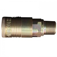 #1816 MILTON AIR COUPLER STYLE "G" WITH 1/2" N.P.T. MALE THREAD